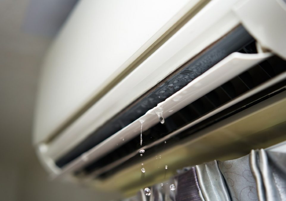 air conditioner leaking water