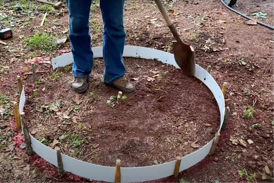 brick fire pit