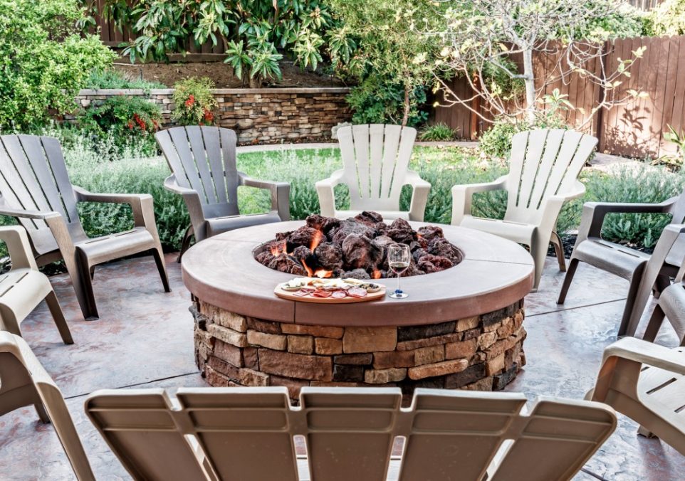 Brick Fire Pit