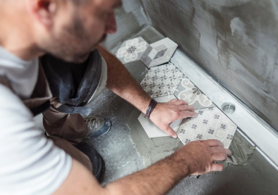 diy tiling