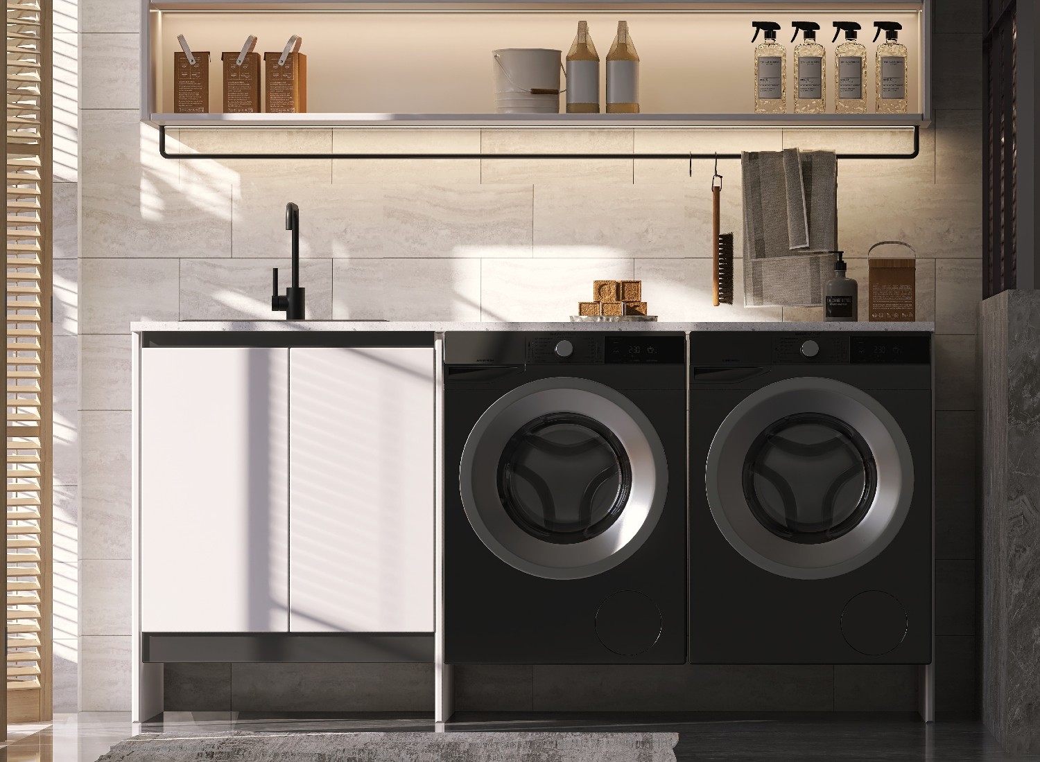 Modern laundry room